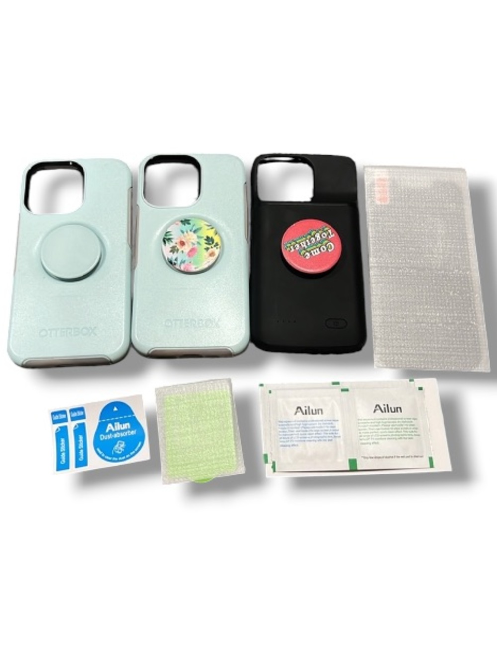 iPhone 13 Pro Lot OtterBox Cases Charger Juice Pack Phone Screen Cell 14 Max Pro